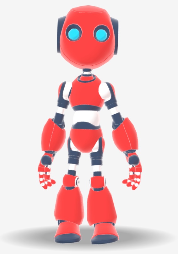 Red Robot 赤色ロボット VRM VRChat