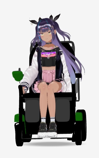 Wheelchair Girl 車椅子少女 VRM avatar