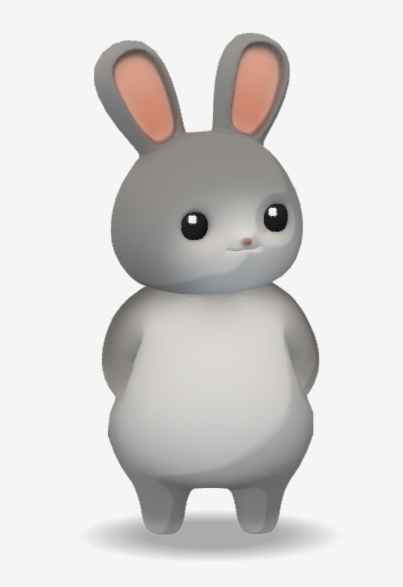Cute Rabbit Family ウサギの家族 VRM VRChat - vTuber ホームセンター - 3/3