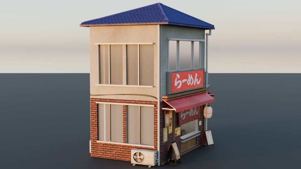 レトロなラーメン屋