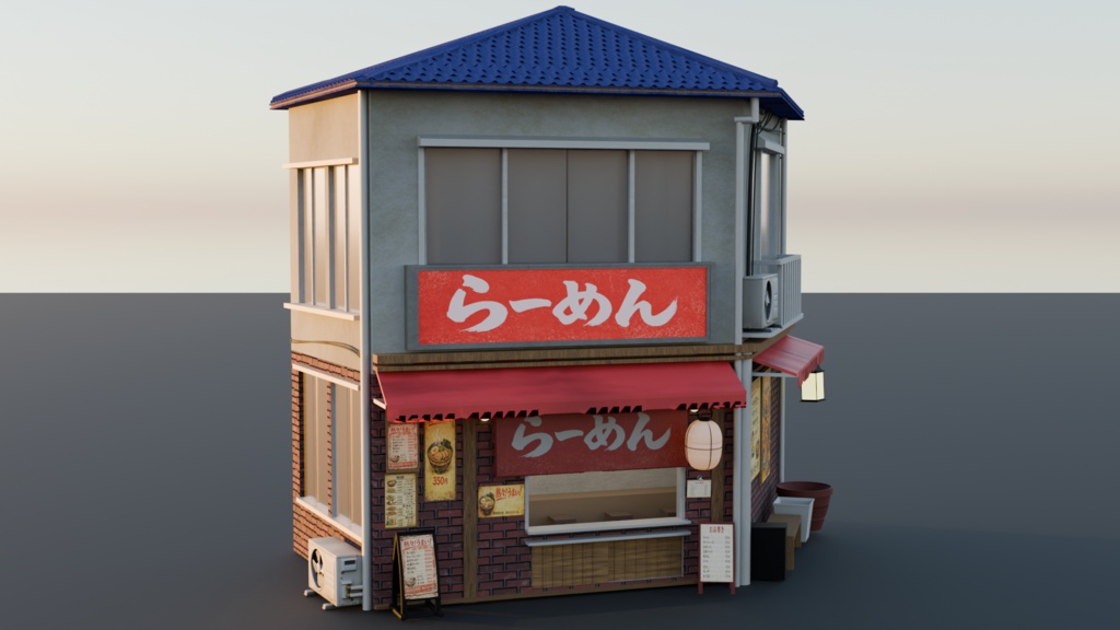 レトロなラーメン屋
