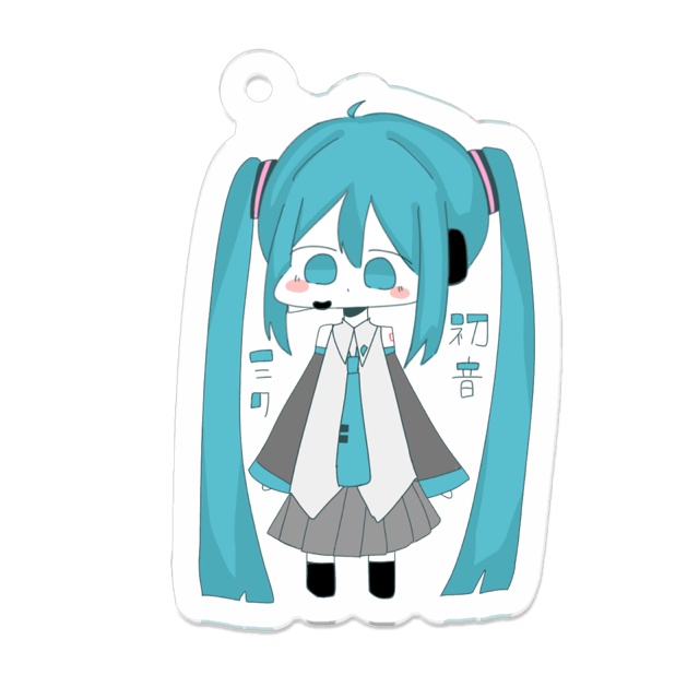 初音ミクアクリルキーホルダー