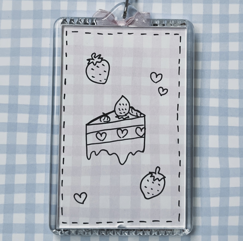 ☆原画キーホルダー☆ いちご