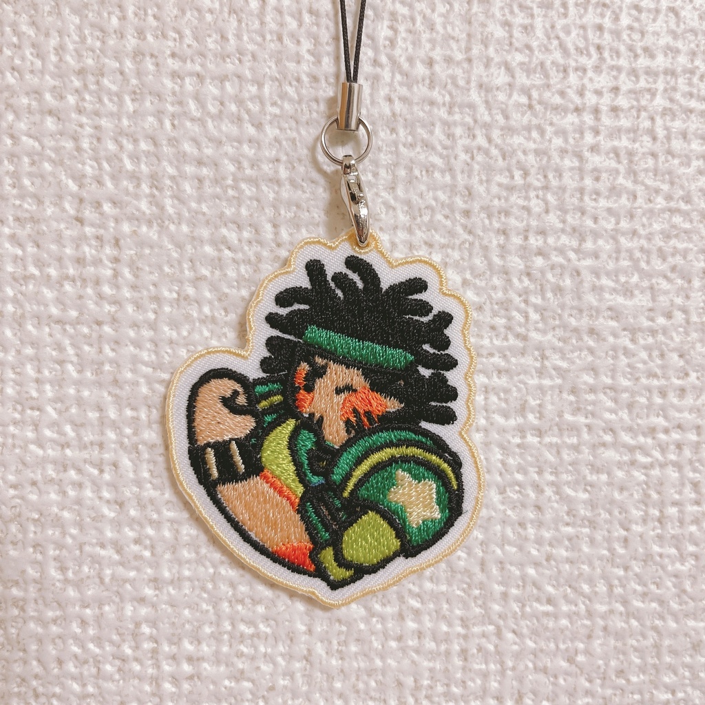 オフェの刺繍ストラップ