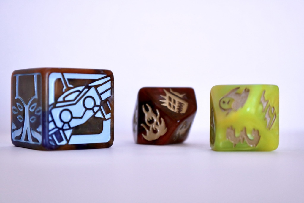 「傀逅」ダイス3種セット