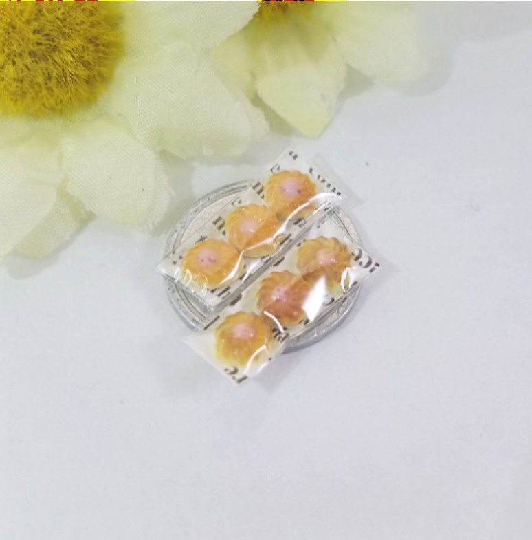 ミニチュアフード♡2パックセット:しぼりだしクッキーいちごみるく