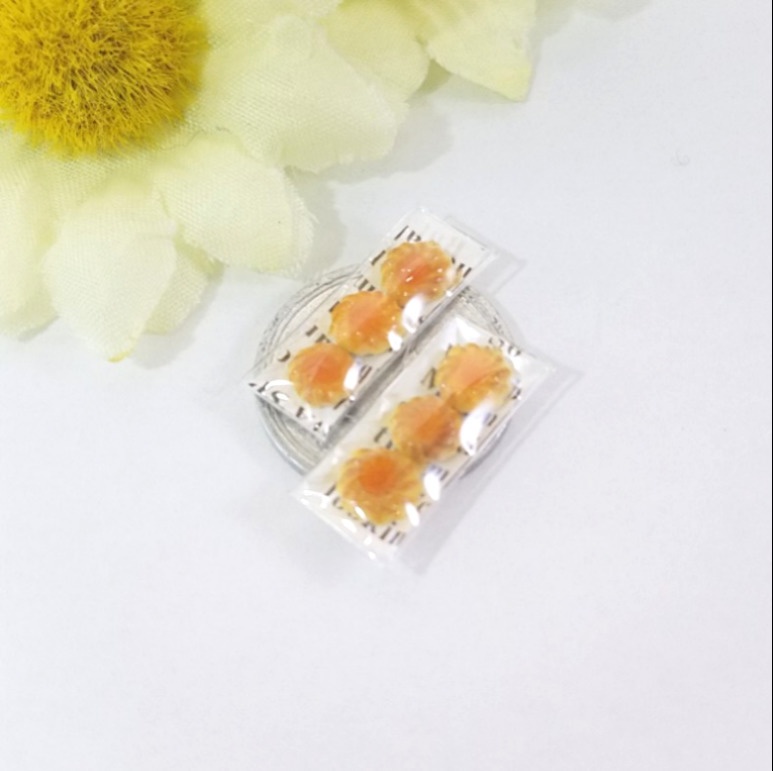 ミニチュアフード♡2パックセット:しぼりだしクッキーはちみつ