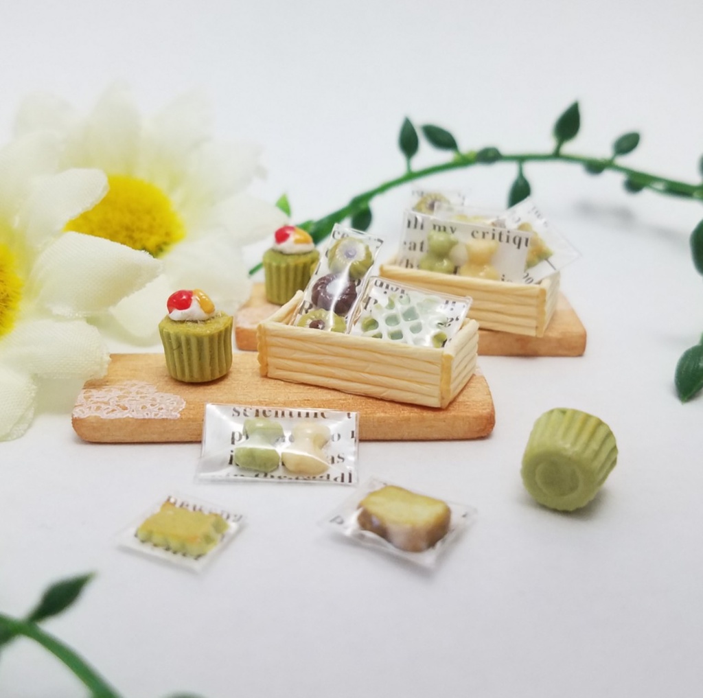 ミニチュアフード♡抹茶スイーツづくし