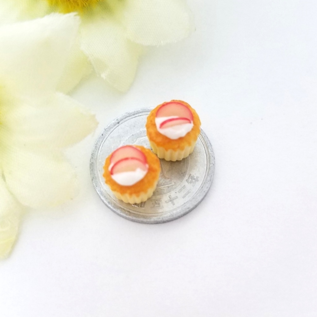 【2個セット】林檎カップケーキ♡ミニチュアフード