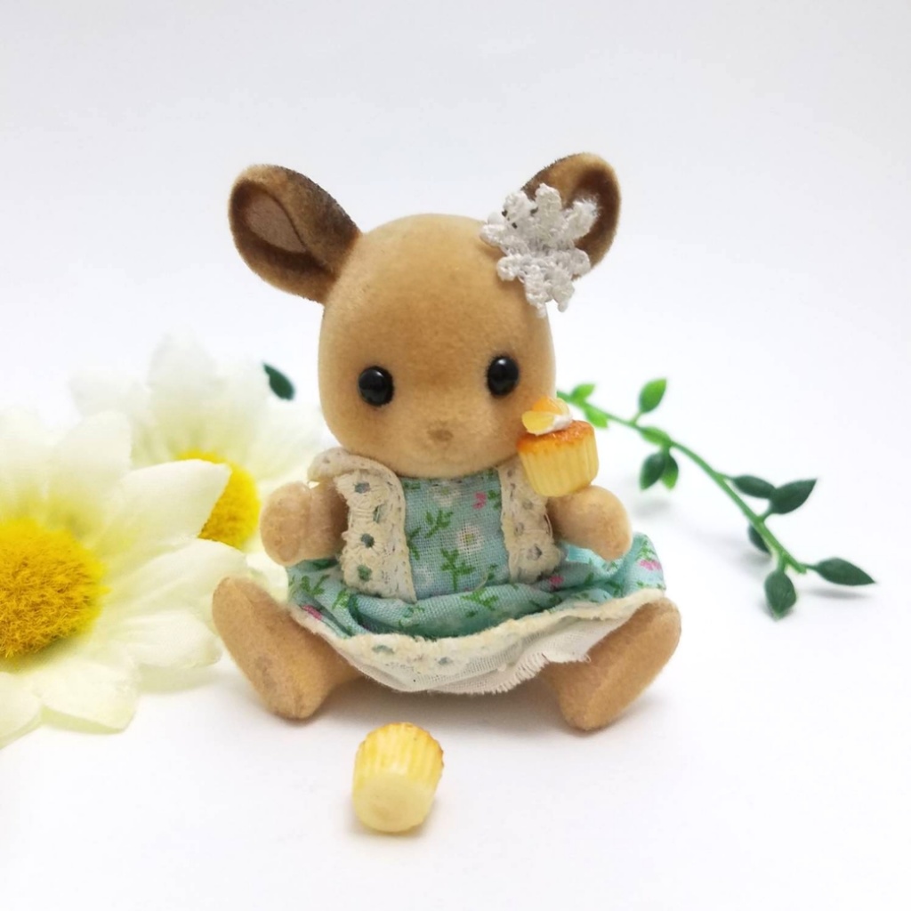 【2個セット】柑橘フルーツカップケーキ♡ミニチュアフード