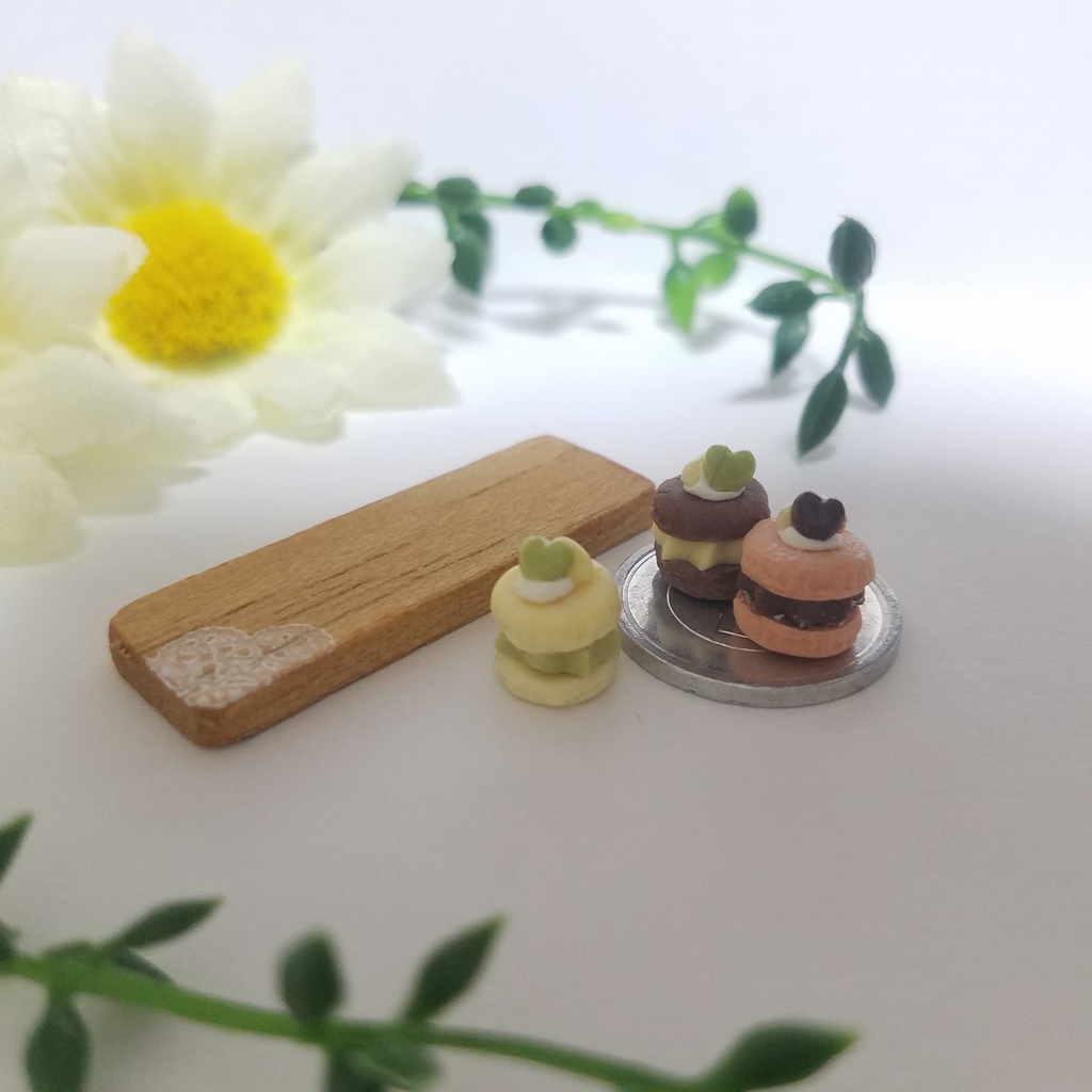 バレンタインスィーツ3種のトゥンカロン