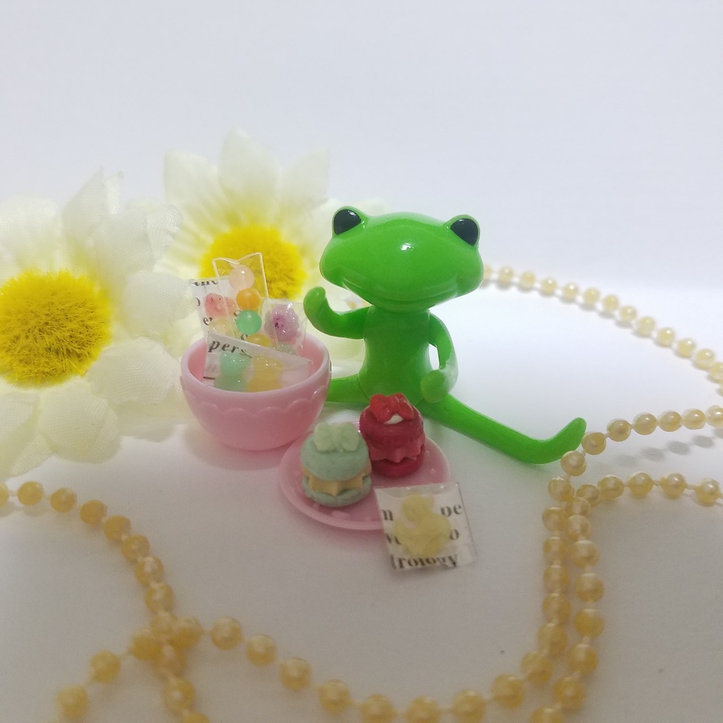 カラフルスイーツアラカルト♡ハンドメイドミニチュアフード