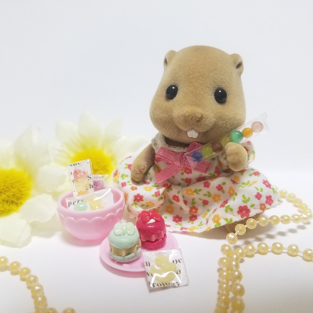 カラフルスイーツアラカルト♡ハンドメイドミニチュアフード