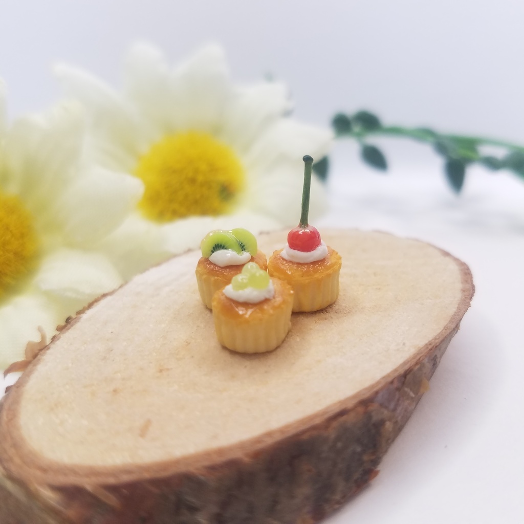 お試しセット⭐︎3種のこんがりフルーツカップケーキ