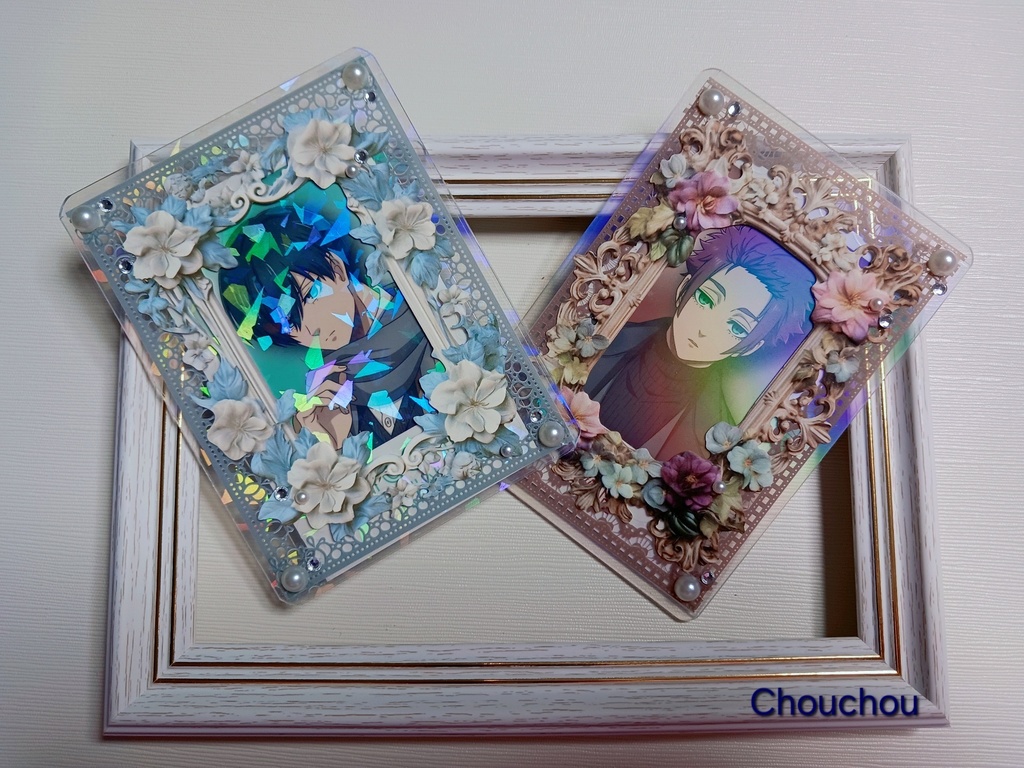 アンティーク調トレカ チェキ カードケース