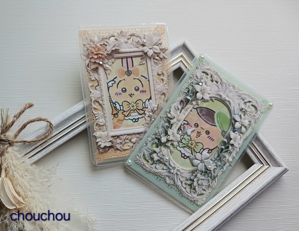 アンティーク調トレカ チェキ カードケース②