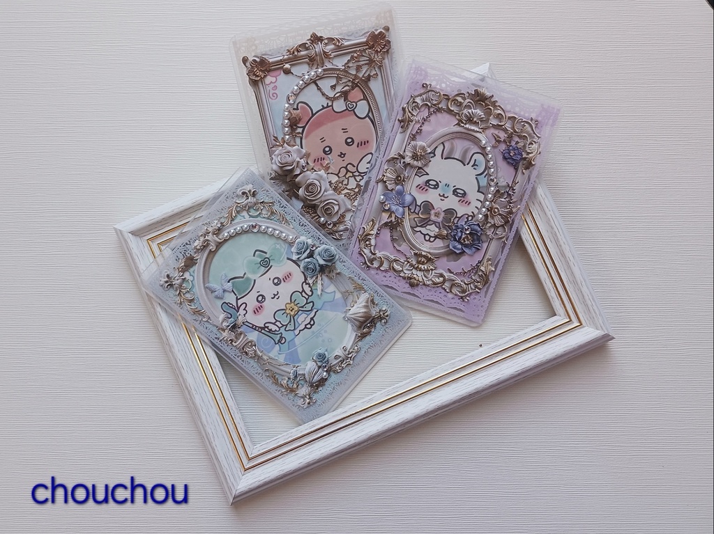 アンティーク調トレカ チェキ カードケース③