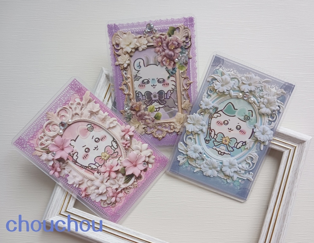 アンティーク調トレカ チェキ カードケース⑤