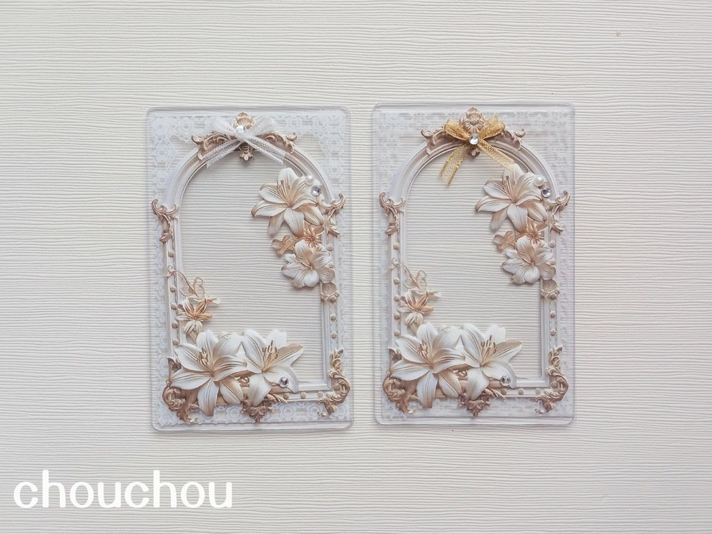 アンティーク調チェキサイズ カードケース