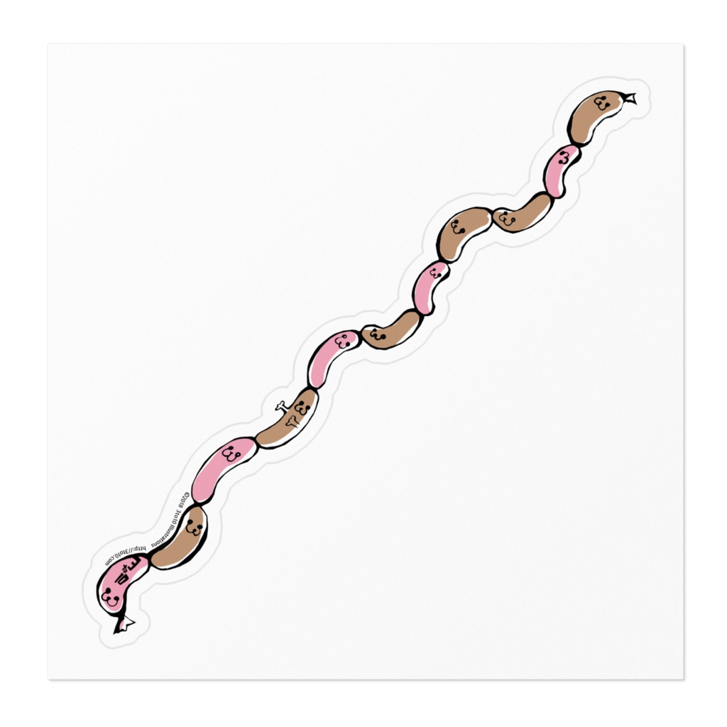 ステッカー ソーセージ