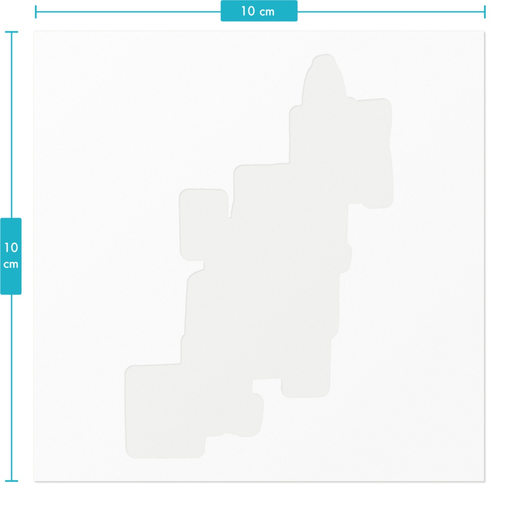 ステッカー 看板-月に乗ってきた魔物とふくろう紳士