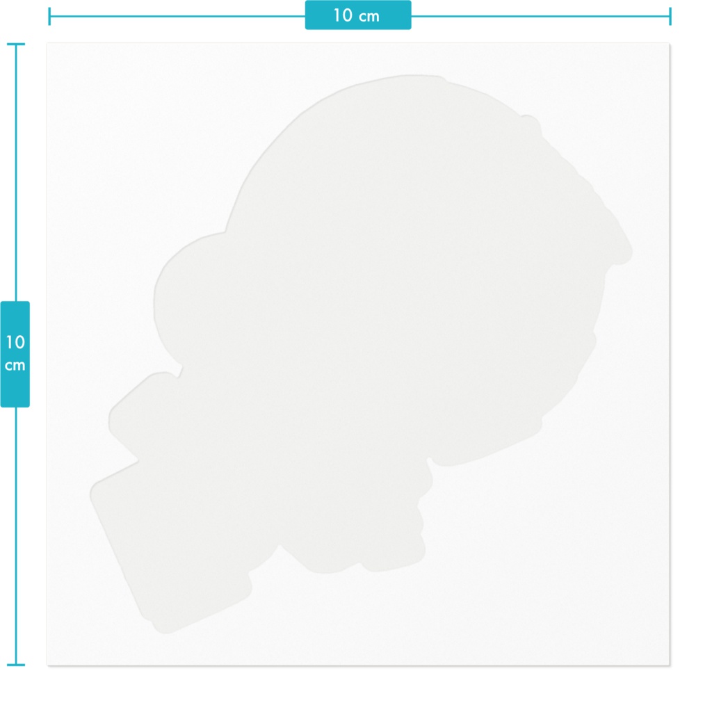 ステッカー 看板-南国の赤い鳥