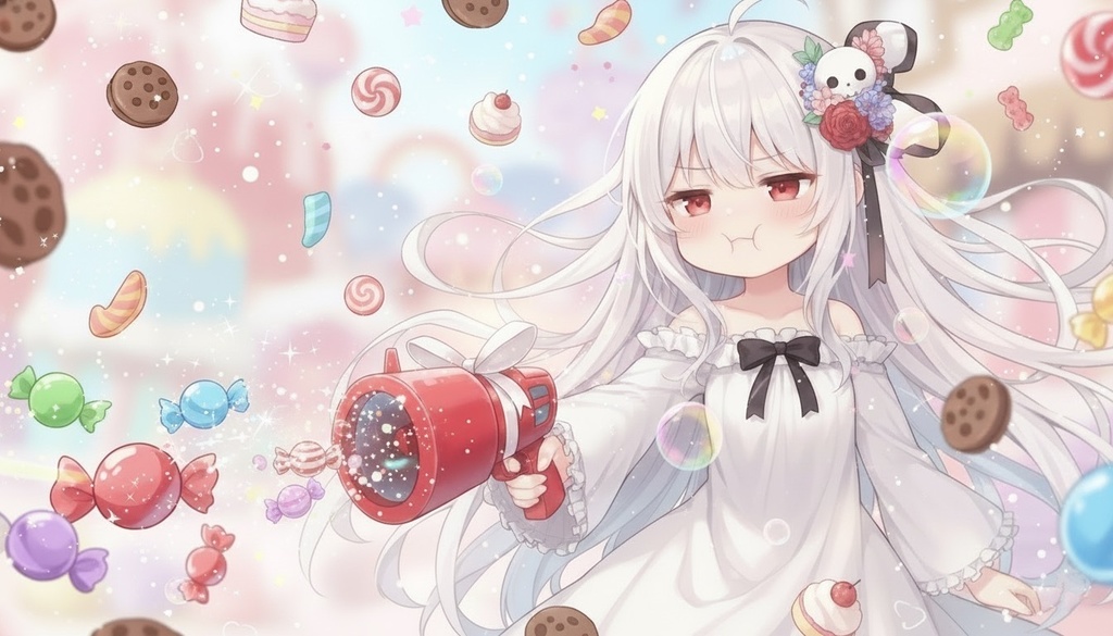 【フリーBGM】お菓子な銃撃戦！