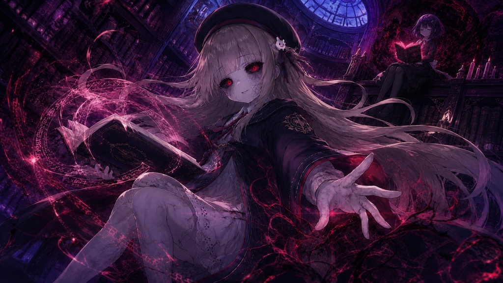 【フリーBGM】鏡合わせの禁書庫