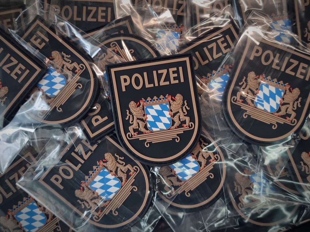 Bayern POLIZEI ラバーパッチ