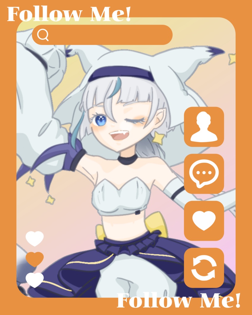 X用フォロミー画像