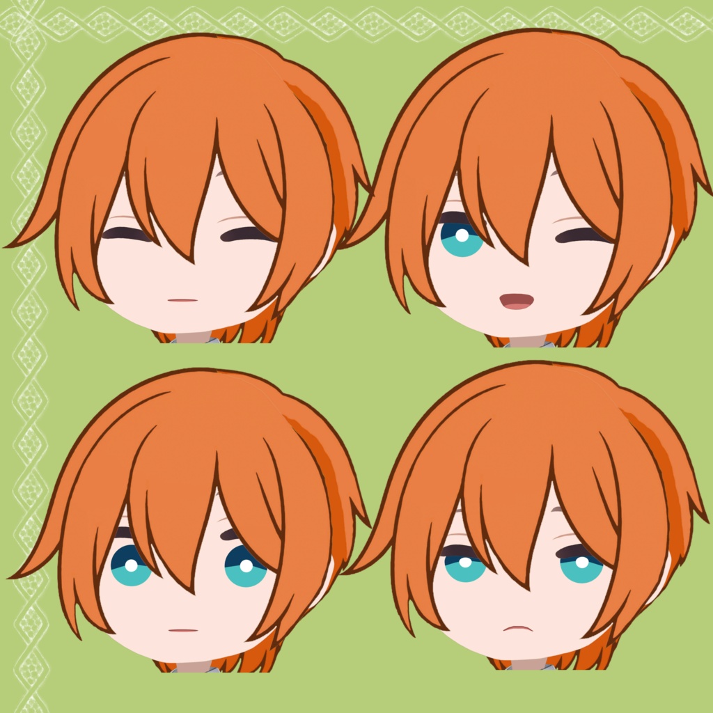 【VRC】可動2DアバターツールMii【ビルボードシェーダー(カメラ追従)付】