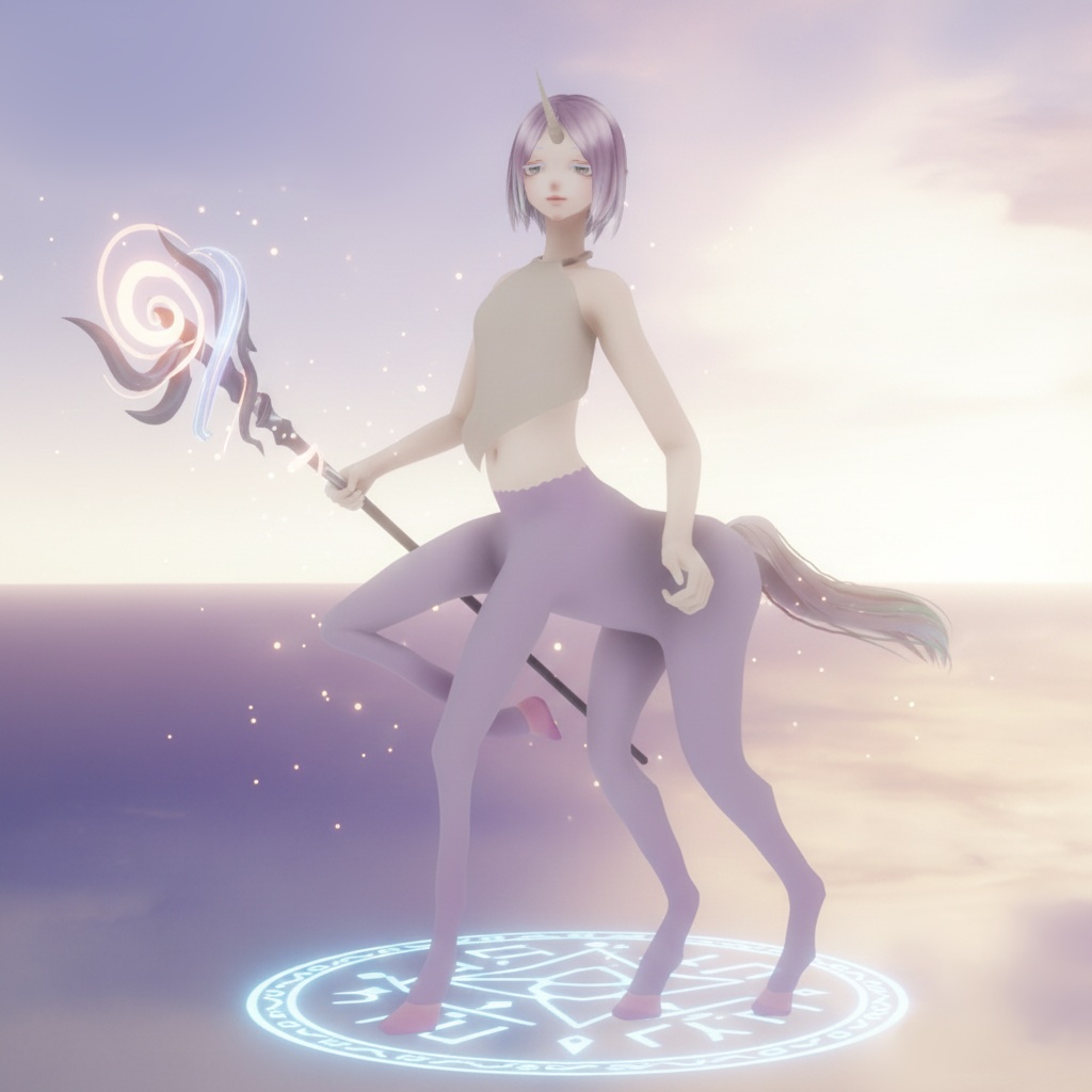 【3D素体モデル】Remu【ケンタウロス】