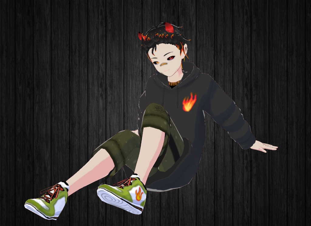 Free Model "Magma" for Vtubers or Vstreamers