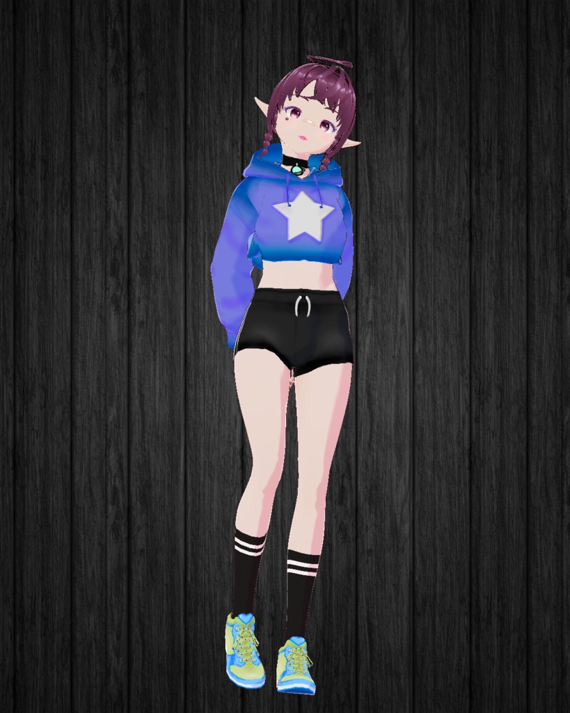 Free 5 Models "Sport Galaxy" for Vtubers or Vstreamers