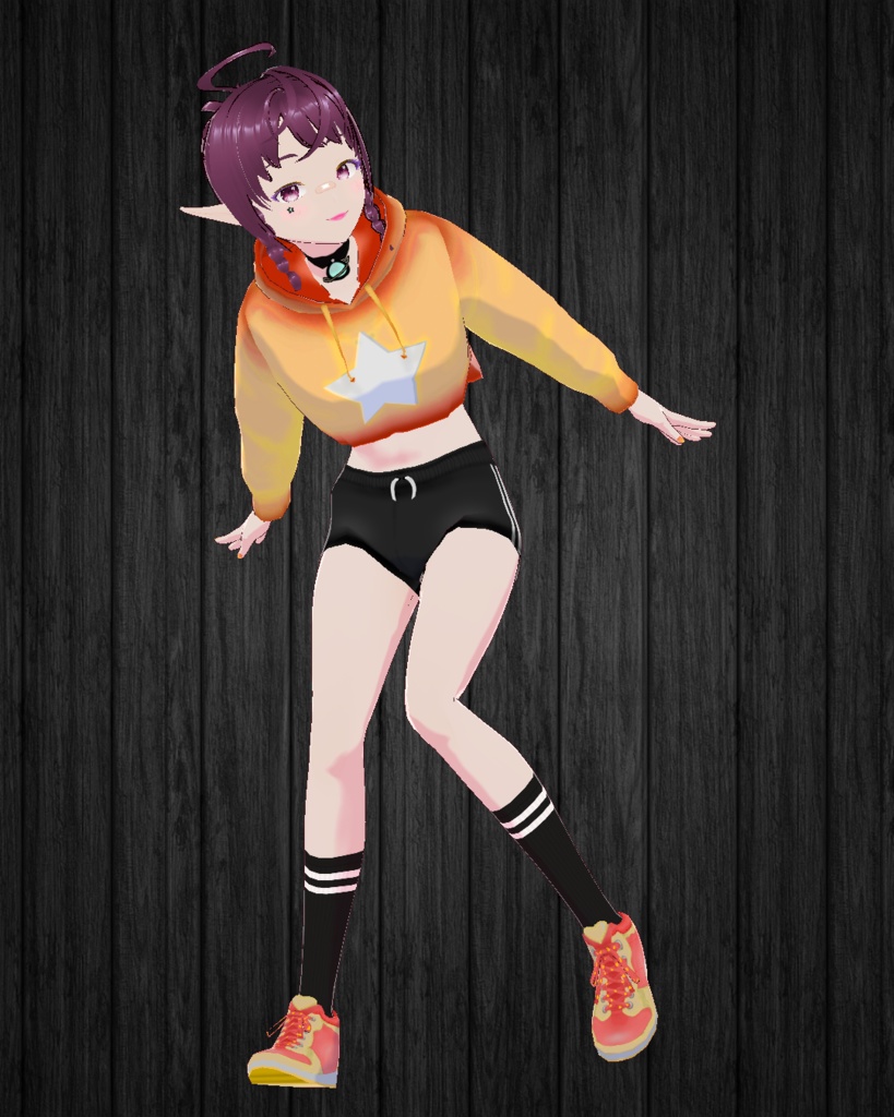 Free 5 Models "Sport Galaxy" for Vtubers or Vstreamers