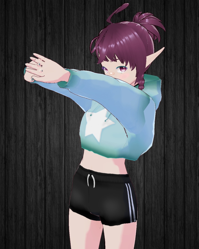 Free 5 Models "Sport Galaxy" for Vtubers or Vstreamers