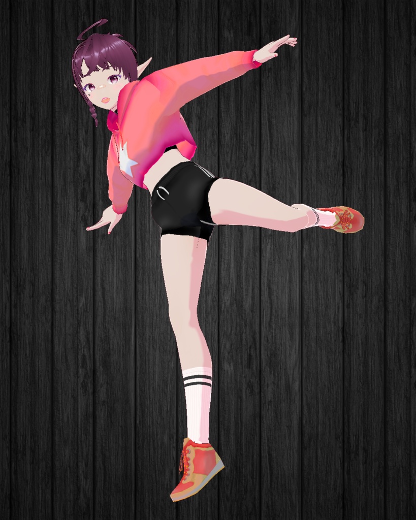 Free 5 Models "Sport Galaxy" for Vtubers or Vstreamers