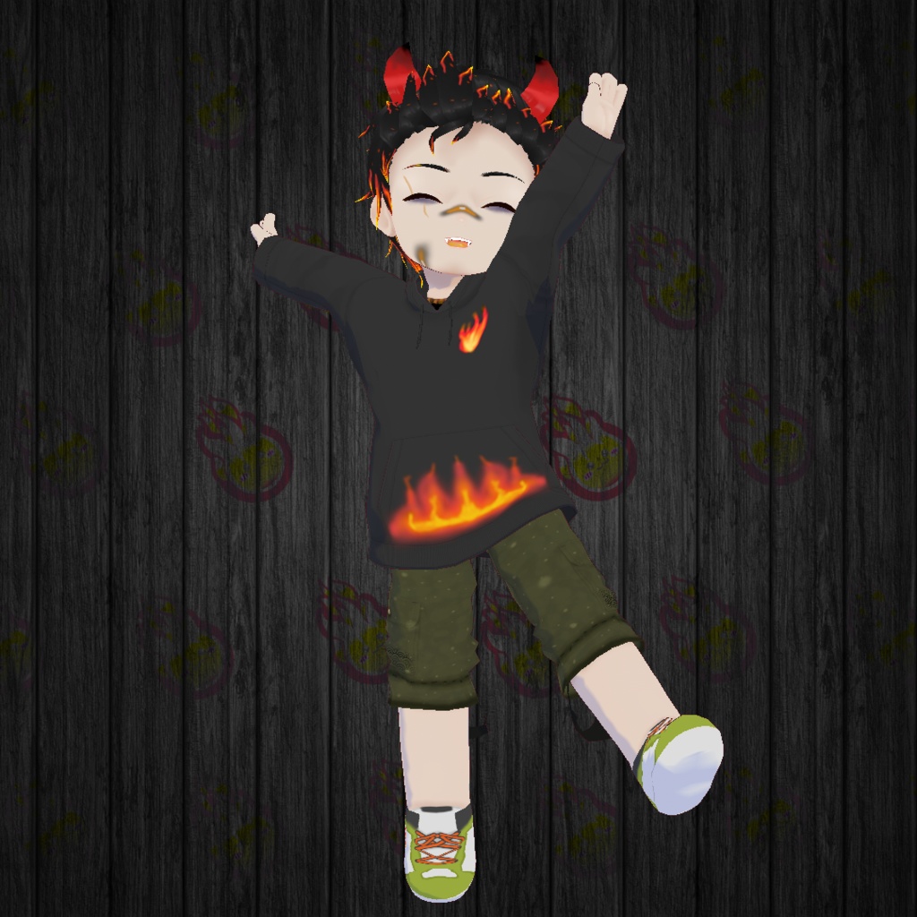 Free Chibi Model "Chibi Magma" for Vtubers or Vstreamers