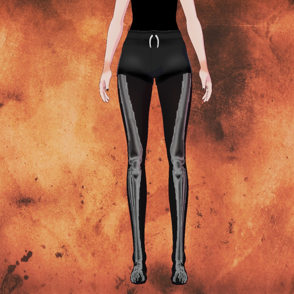 🦴[VRoid] Skeleton Socks!🦴 - onelazerbunny - BOOTH