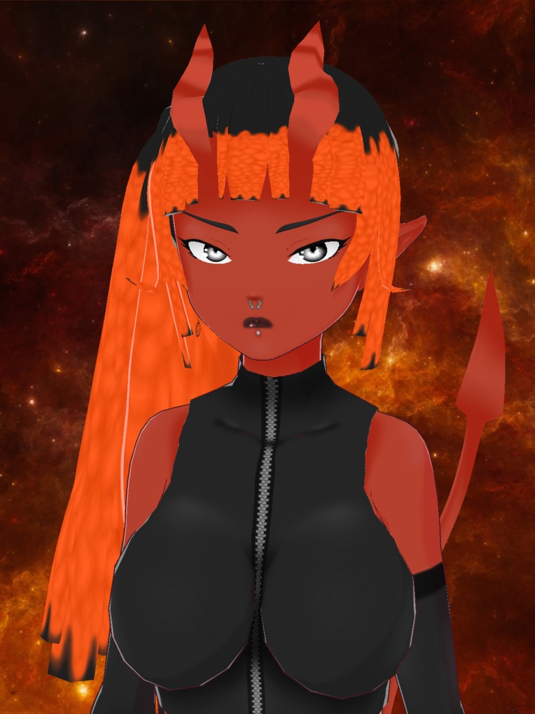 Vroid Model "Tamah" for Vtubers or Vstreamers