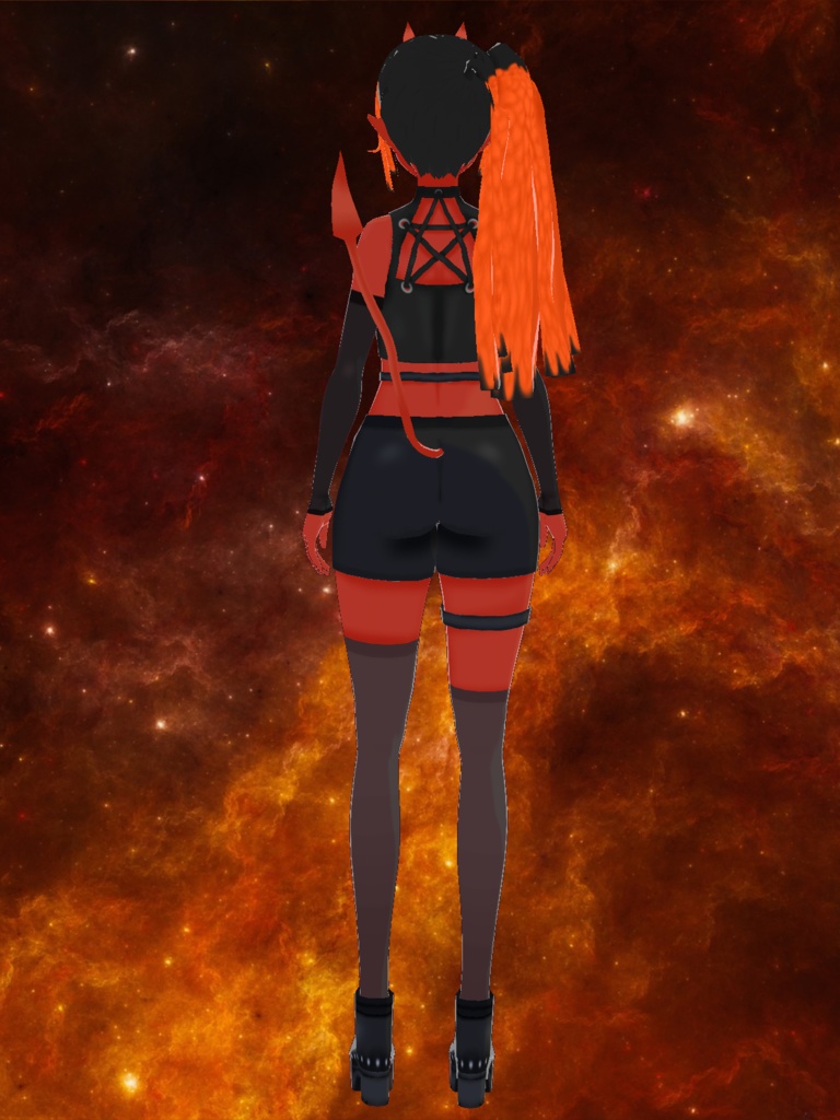 Vroid Model "Tamah" for Vtubers or Vstreamers