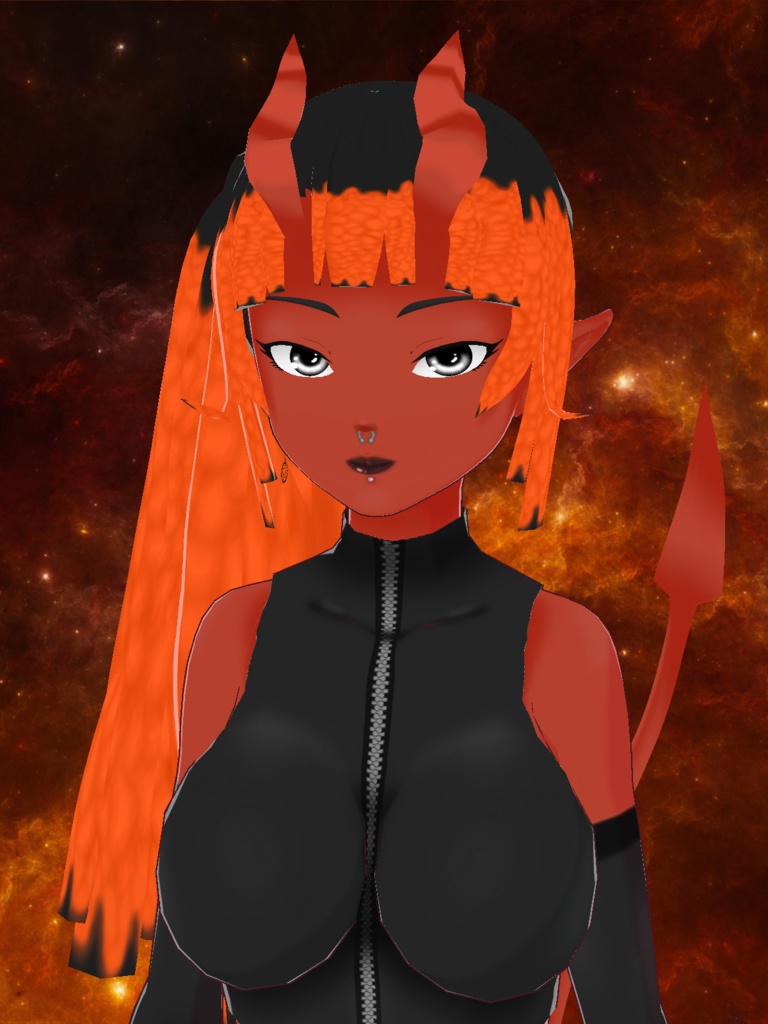 Vroid Model "Tamah" for Vtubers or Vstreamers