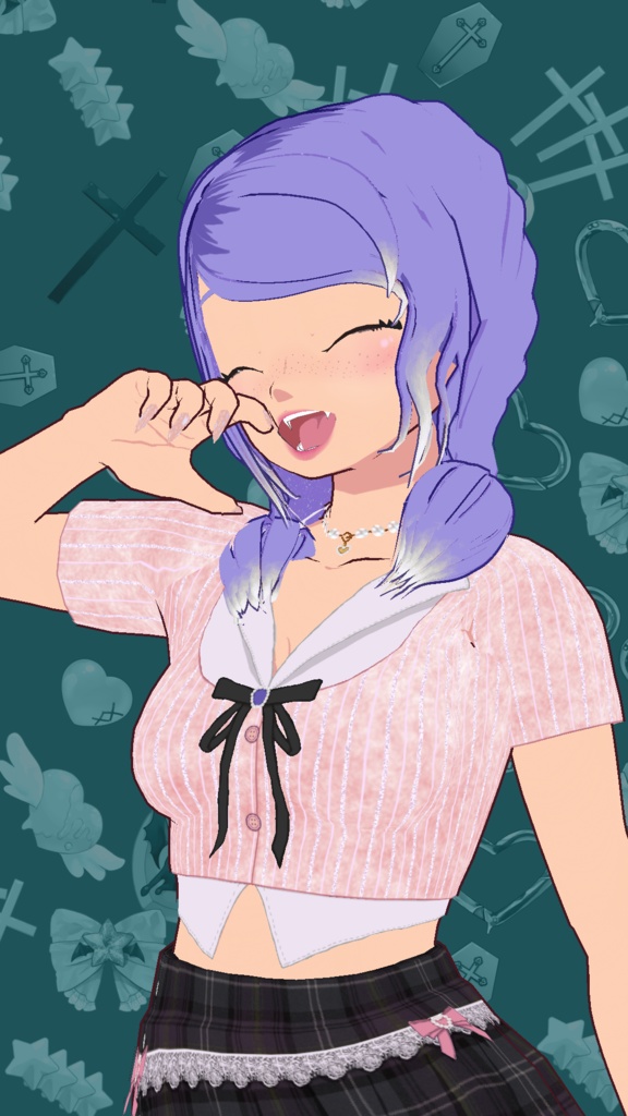 Free Model "Nerea" for Vtubers or Vstreamers (or videogames) ❤️🩹