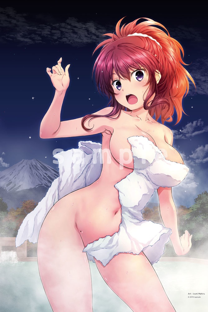 「Onsen」イラスト:泉まひる(B1サイズ)