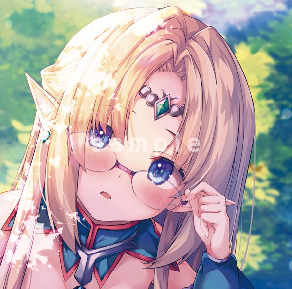 「Megane Elf-chan」イラスト:蟹屋しく(B1サイズ)