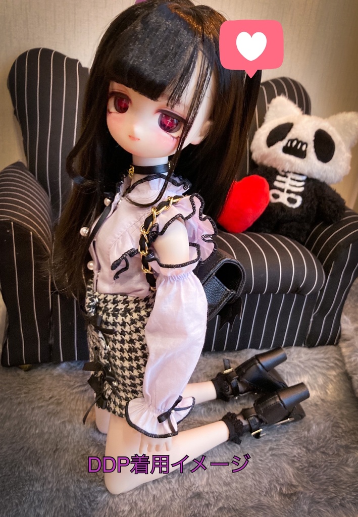 MDD DDPサイズ 地雷系ゆめかわチェーンリュック