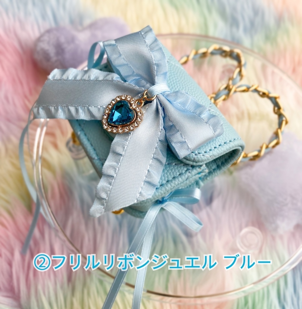 MDD DDPサイズ ゆめかわ編み上げチェーンリュック