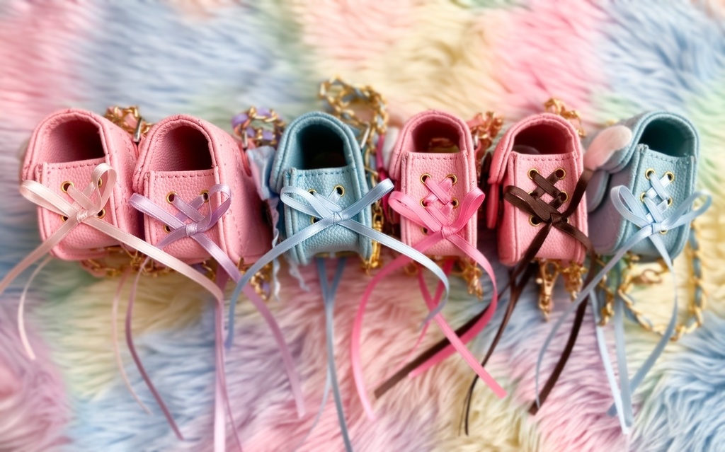 MDD DDPサイズ ゆめかわ編み上げチェーンリュック