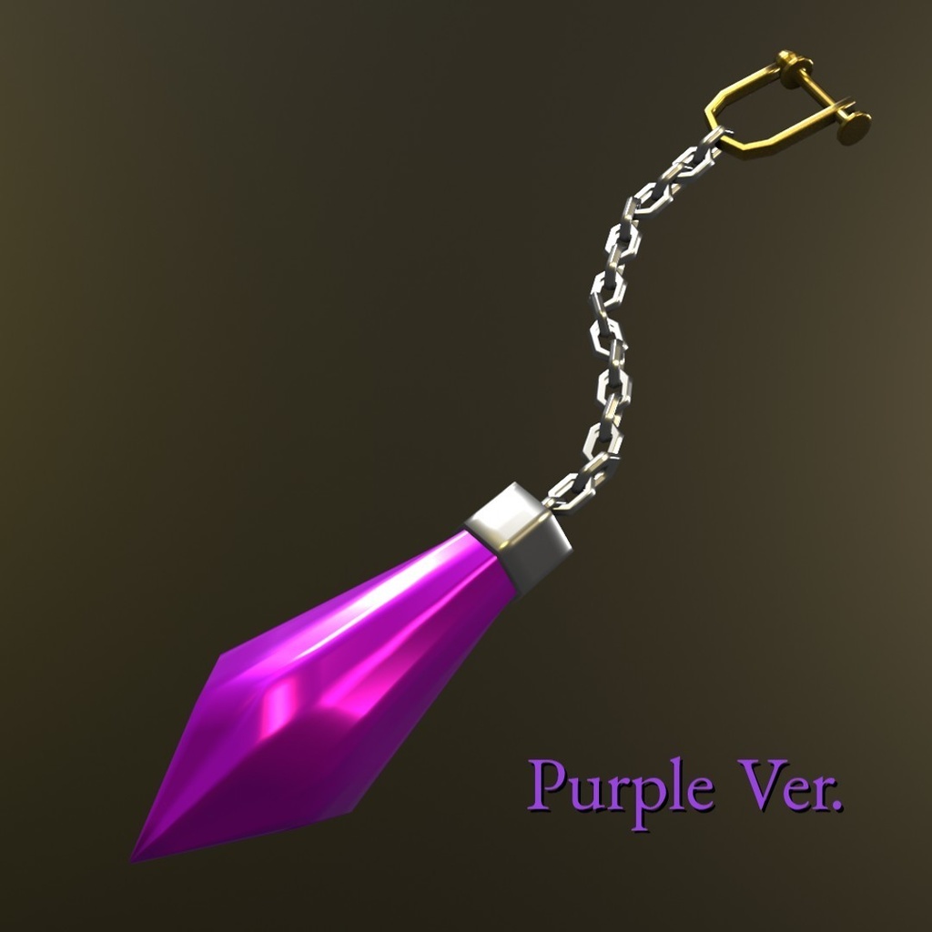 【3D装飾品】ドロップイヤリング カラー6種