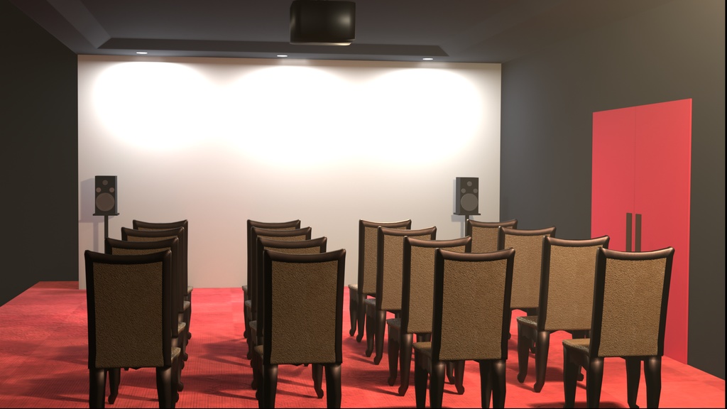 ミニシアター【3Dモデル】